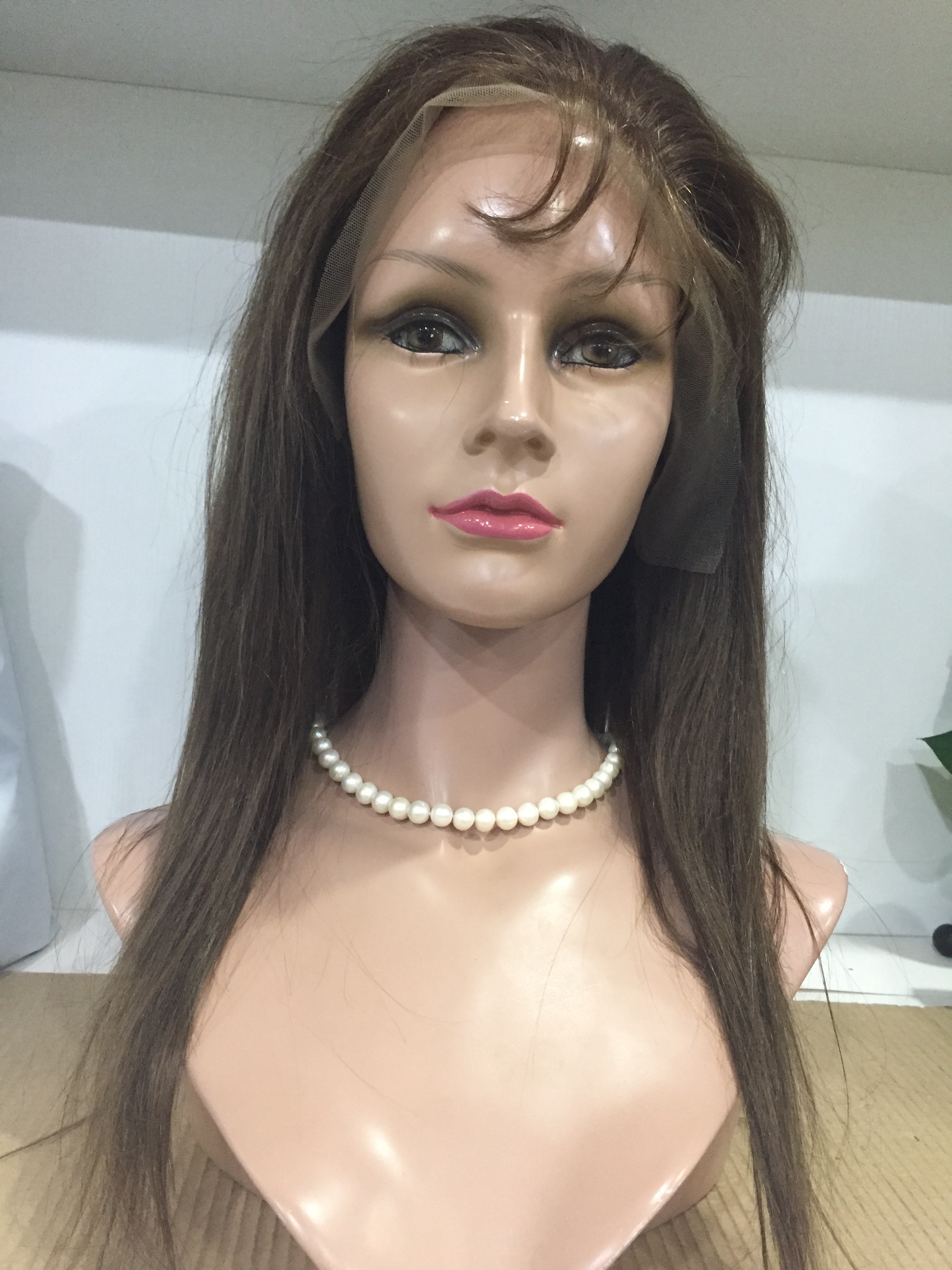 Brown hair wigs colored hair wholesale wigs in stock  Brazilian hair YL220